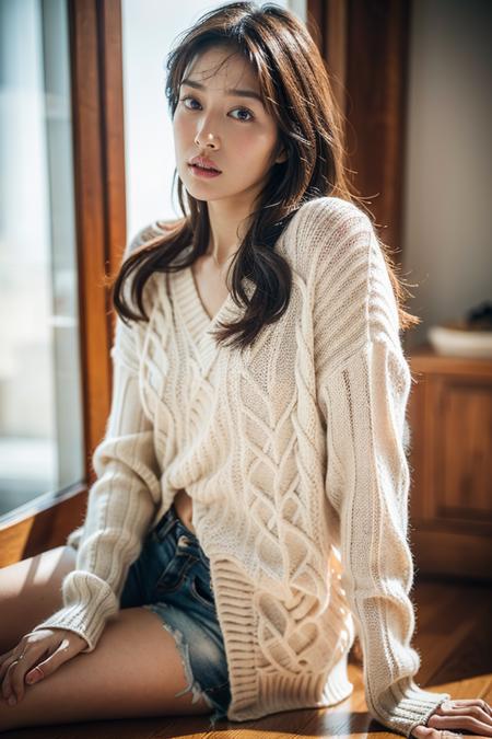 Full body hot sale wool sweater
